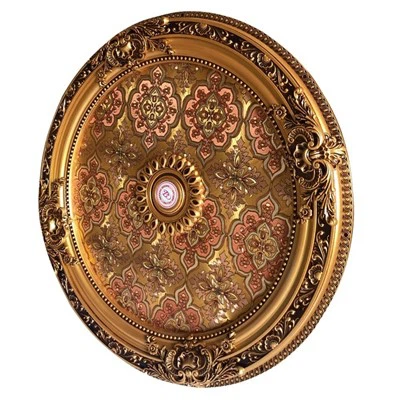 مدالیون سقف پلی استایرن قدیمی